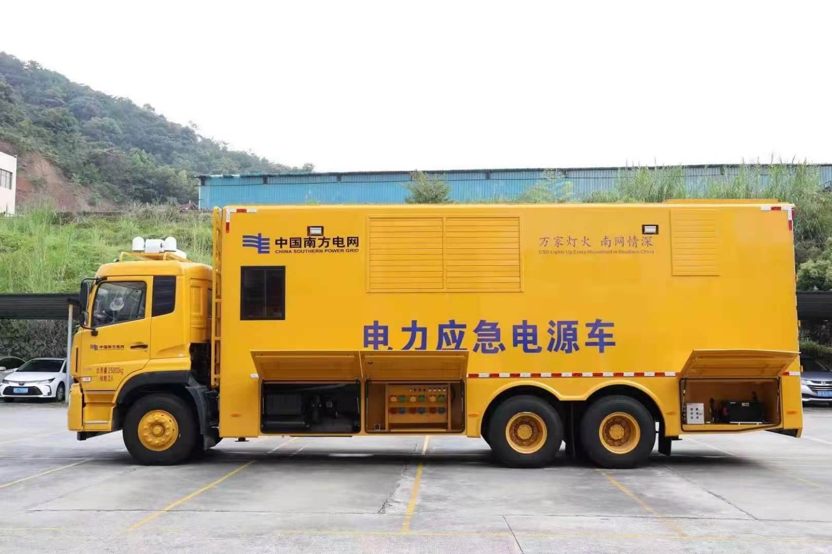 柳江安康大型柴油发电机发电车UPS电源出租租赁